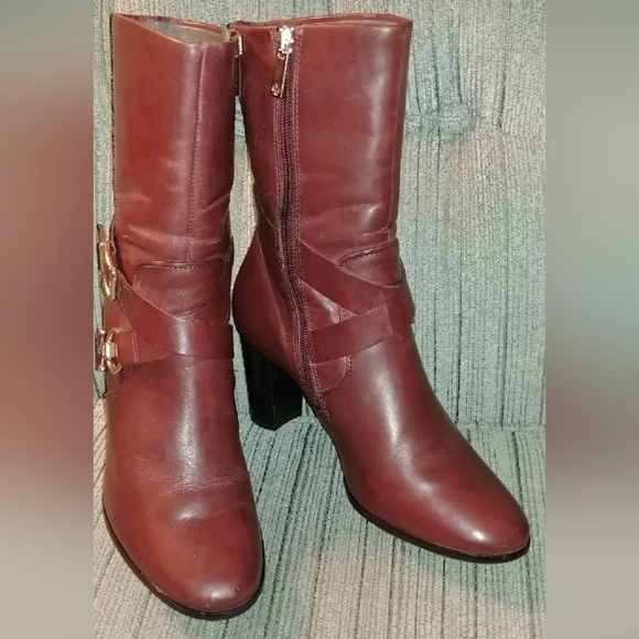 Hogl brown leather boots - Picture 3 of 10
